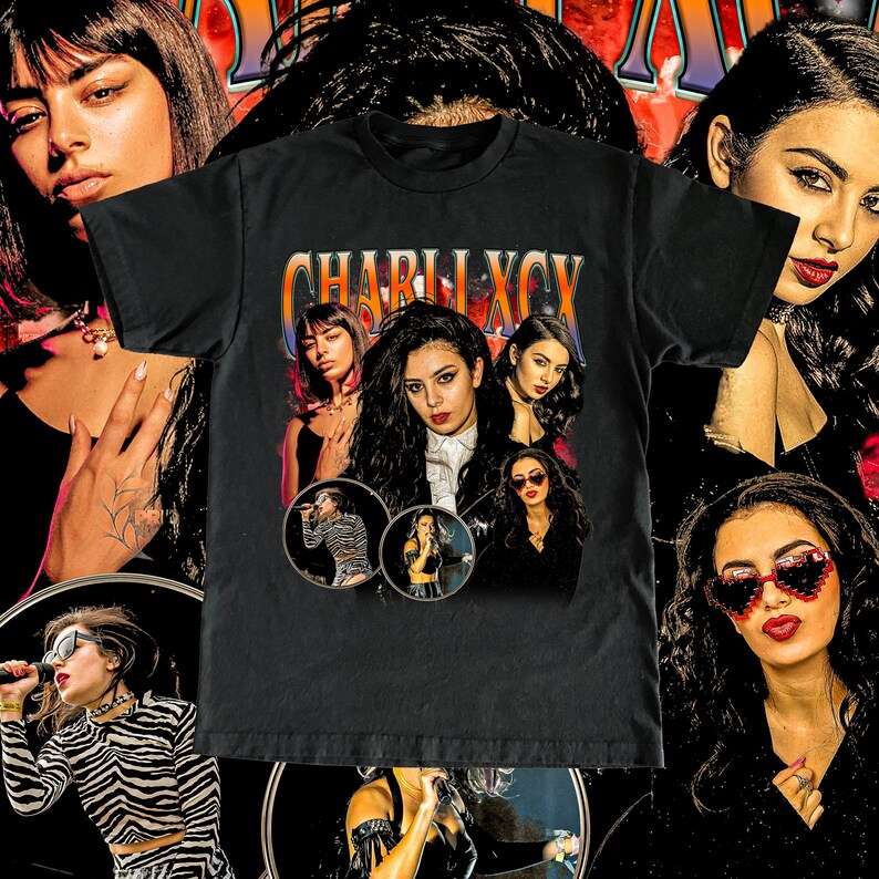 Vintage Charli Xcx Shirt Custom Vintage Design High Quality Shirt Brat
