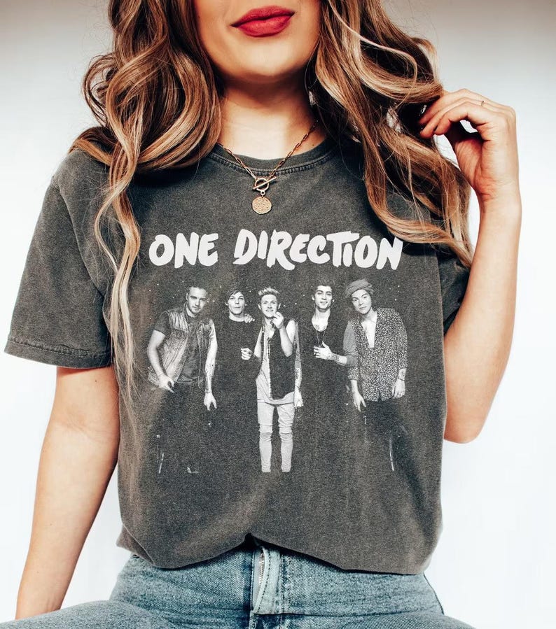 One Direction Shirt Heavy Metal Direction Shirt One Direction Metal Shirt