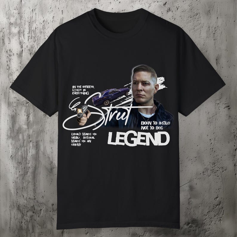 Tommy Egan Shirt Street Loyalty Hustle Graphic Shirt Inspired By Power Urban Betrayal Shirt Gift For Power Fansstyle