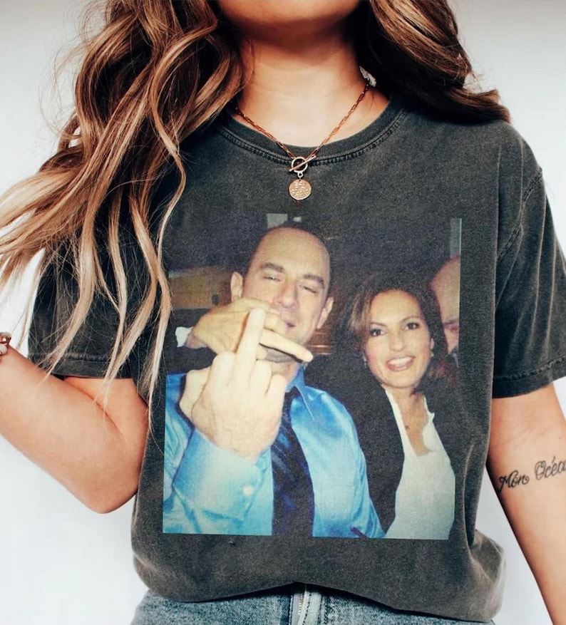 Elliot Stabler And Olivia Benson Shirt Comfort Elliot And Olivia Shirt