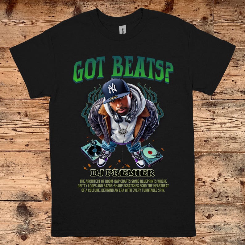 Dj Premier Shirt -Legend Shirt Retroshirt -Fan Gift Rap Legend Tribute Shirt