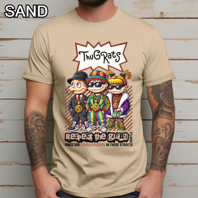 Retro Rugrats Shirt Vintage Cartoon Cool Rugrats Shirt