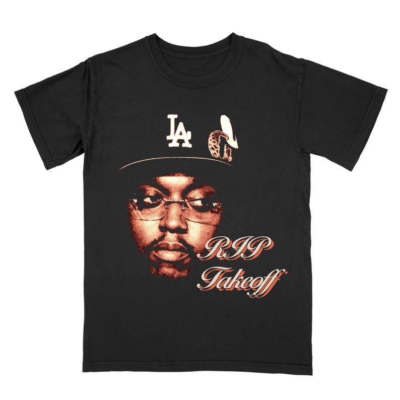 Takeoff Graphic Shirt Rip Vintagerap Shirt Rare Shirt