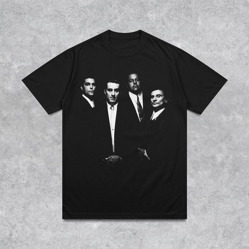 Goodfellas Movie Shirt Retro Martin Scorcese Gangster Mafia Film Graphic Shirt Shirt
