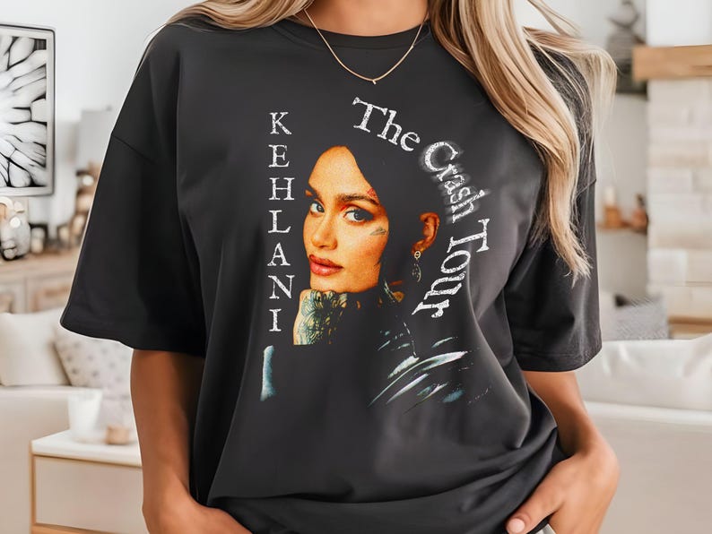 Kehlani Graphic Shirt The Crash World Tour Merch Vintage Rnb Andshirt