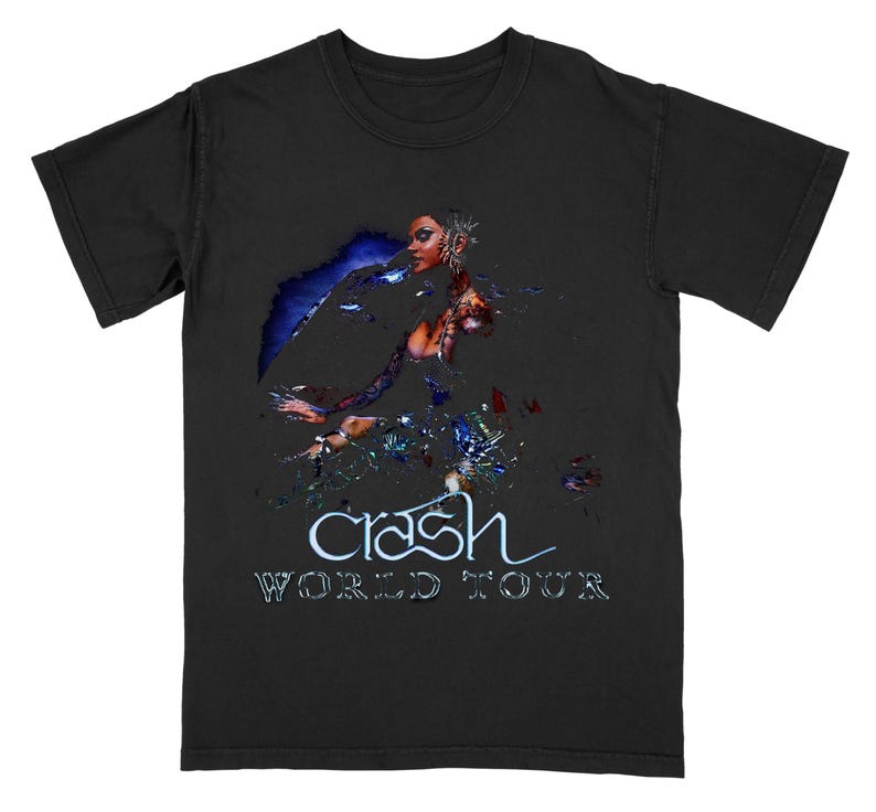 Kehlani Graphic Shirt Rare Vintage The Crash World Tour Shirt Rnb