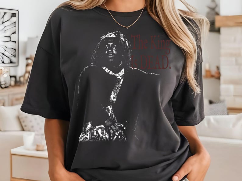 Kendrick Lamar Graphic Shirt The King Is Dead Rap Shirt Vintagelong Sleeve And Sweater