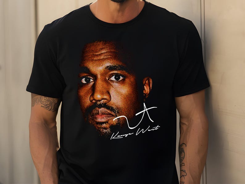 Kanye West Graphic Shirt, Ye West Vintage Rap Shirt, Retro Shirt, Long Sleeves And Sweashirt Available