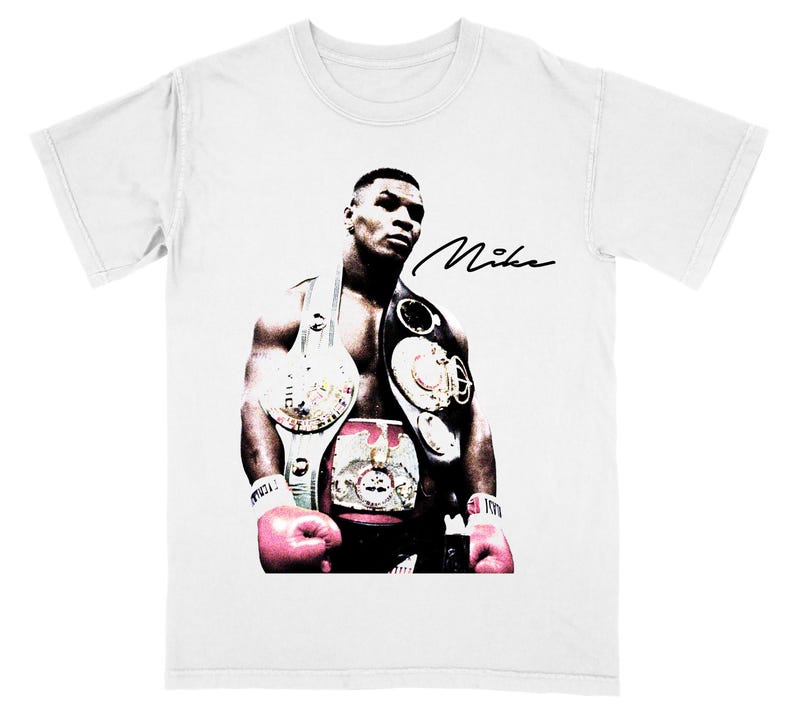 Mike Tyson Graphic Shirt Vintage Boxing Merch Sports Fan Gift