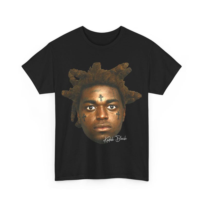 Kodak Black Mugshot Graphic Shirt Shirt Merch Express Shipping X