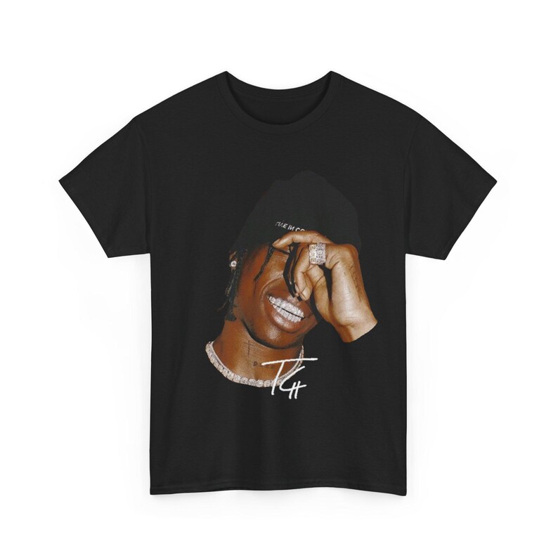 Travis Scott Graphic Vintage Rap Shirt Trap Drill Y2K Atlanta Chicago Tour Merch Express Delivery