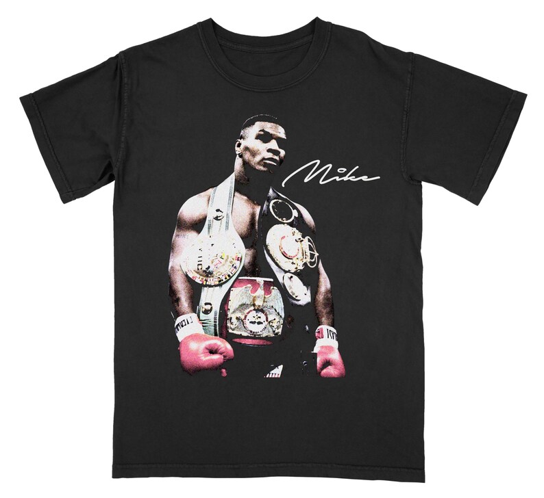 Mike Tyson Graphic Shirt Vintage Boxing Merch Fan Gift