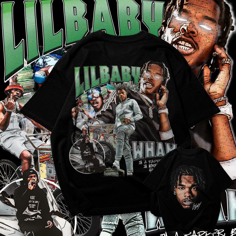 Lil Baby, Shirt, Rap Shirt, - Unisex