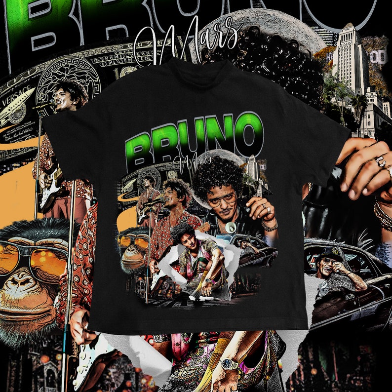 Bruno Mars Shirt, Shirt, Rap Shirt, - Unisex