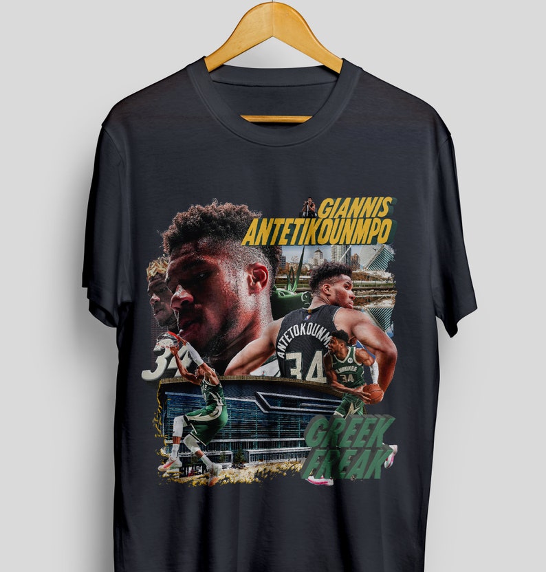 Giannis Antetikounmpo Bucks Shirt Vintage Shirt