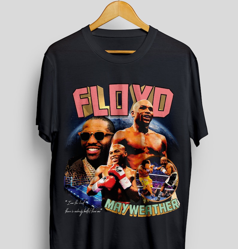 Floyd Mayweather Shirt Throwback Shirt, Shirt, Rap Shirt, , Vintage - Unisex
