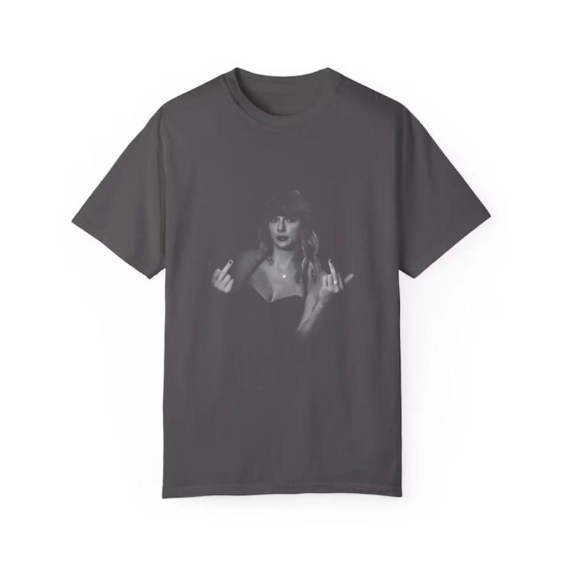 Middle Fingers -- Unhinged -- Eras Tour Shirt Shirt -- Taylor Swift Shirt 1785755613