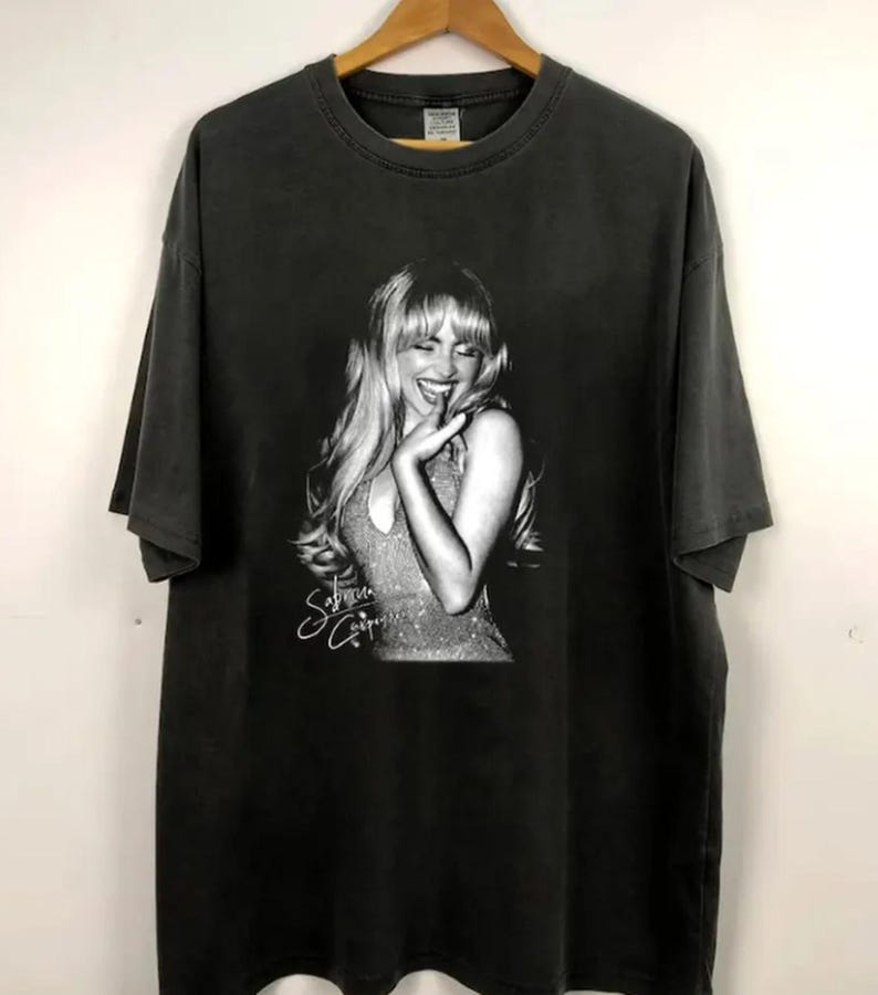 Shirt Trendy Sabrina Album Shirt Short N' Sweet Tour 2025 Shirt