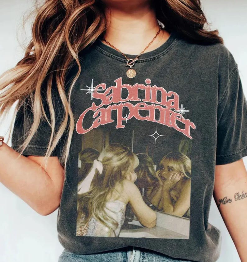 Trendy Sabrina Album Shirt Short N' Sweet Tour 2025 Shirt Sabrina Music Tour 2025 Shirt