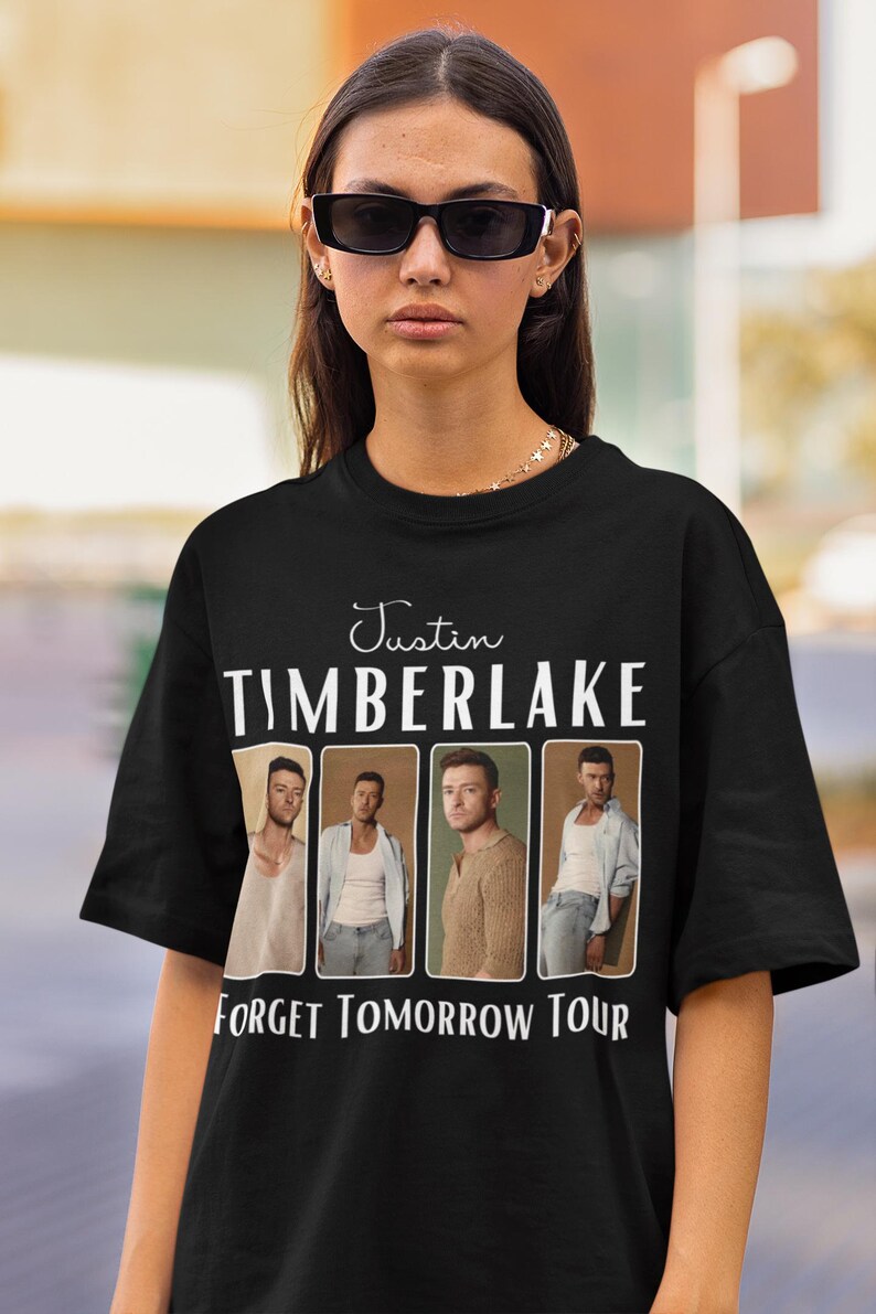 2025 Justin Timberlake Tour Shirt Forget Tomorrow World Tour Shirt