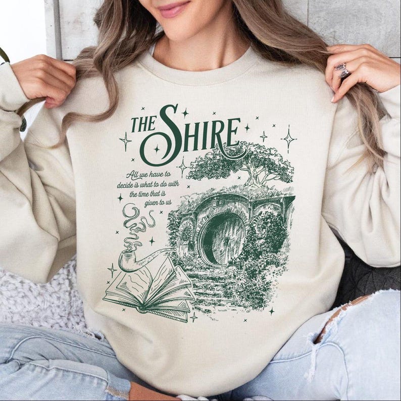 The Shire Lortd Shirt, Fantasy Book Lover Shirt, Funny Second Breakfasshirt, Gift For Book Lover