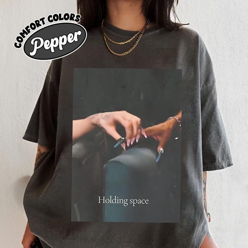 Wicked Shirt Holding Space Ariana Cynthia Finger Hold Defying Gravity Shirt