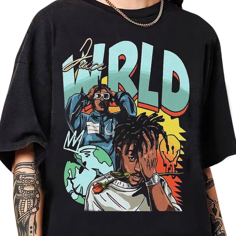 Juice Wrld Shirt, Legends Never Die Shirt, Last Album, Juice Wrld 2025 Shirt, Hip-Hop Graphic Shirt