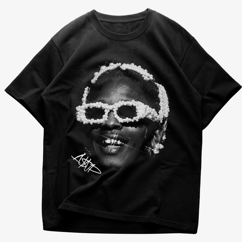 Asap Rocky Graphic Shirt, Asap, Rapper, Concert, Merch, Hip Hop, Shirt