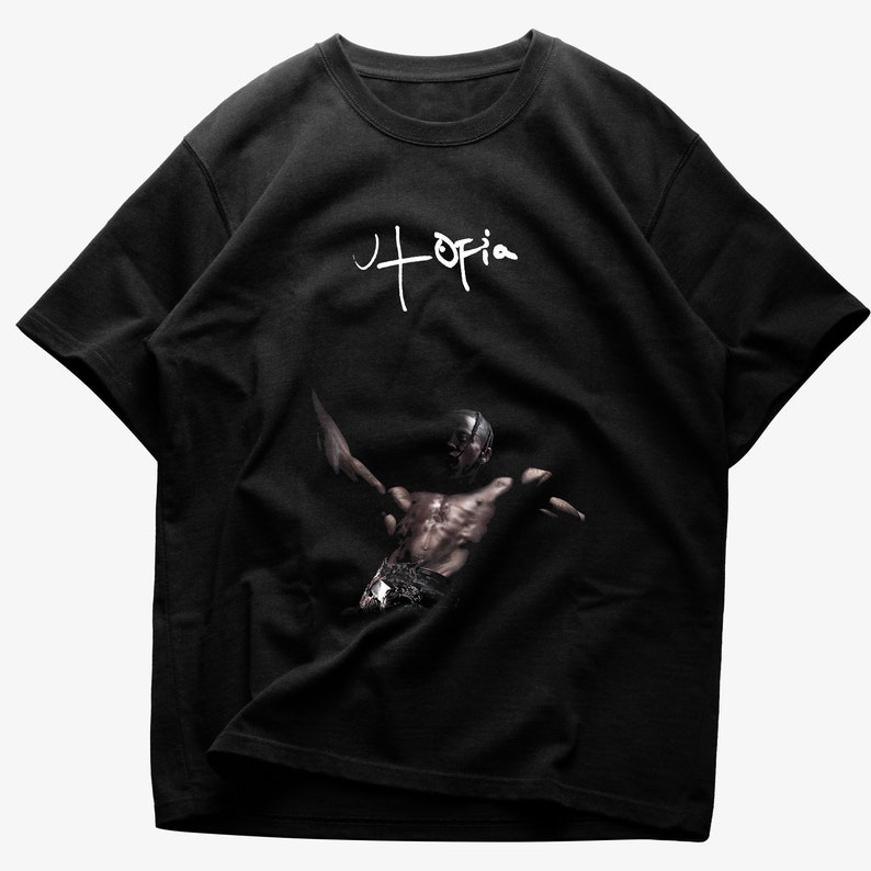 Travis Scott Utopia Shirt Travis Scott Album Utopia Merch Concert Fan Graphic Shirt