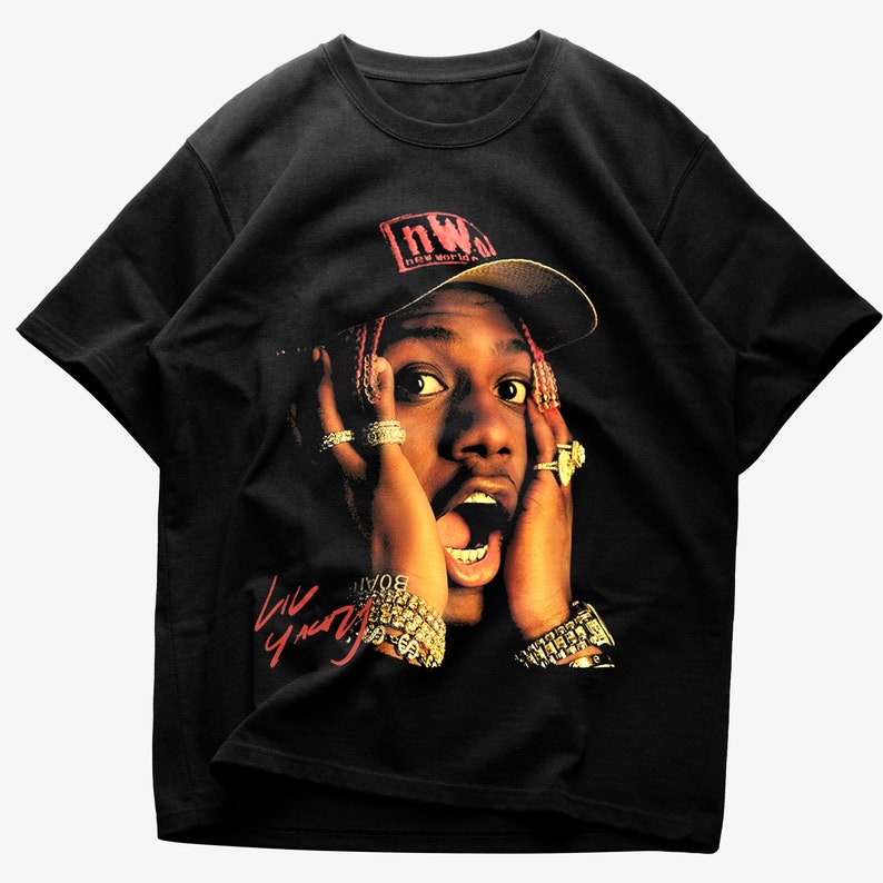 Lil Yachty Shirt, Vintage Rap Shirt,Graphic Print Shirt, Merch Shirt Lil Yachty, Heavy Black Shirt Shirt