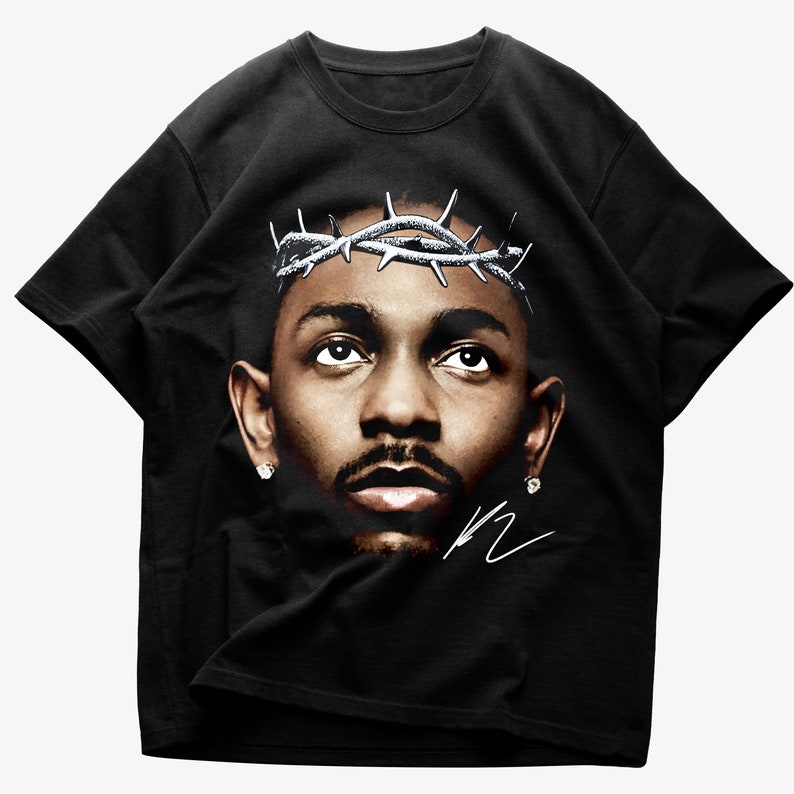 Kendrick Lamar Big Face Shirt, K Doshirt, Vintagemusic Retro Style 90S Shirt