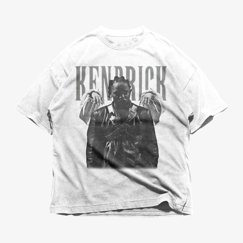 Kendrick Lamar Shirt Vintage Rap Shirtj Cole Drake Concert Tour Merch Y2K Tupac Kanye Playboi Carti Travis Scott Big Face Graphic