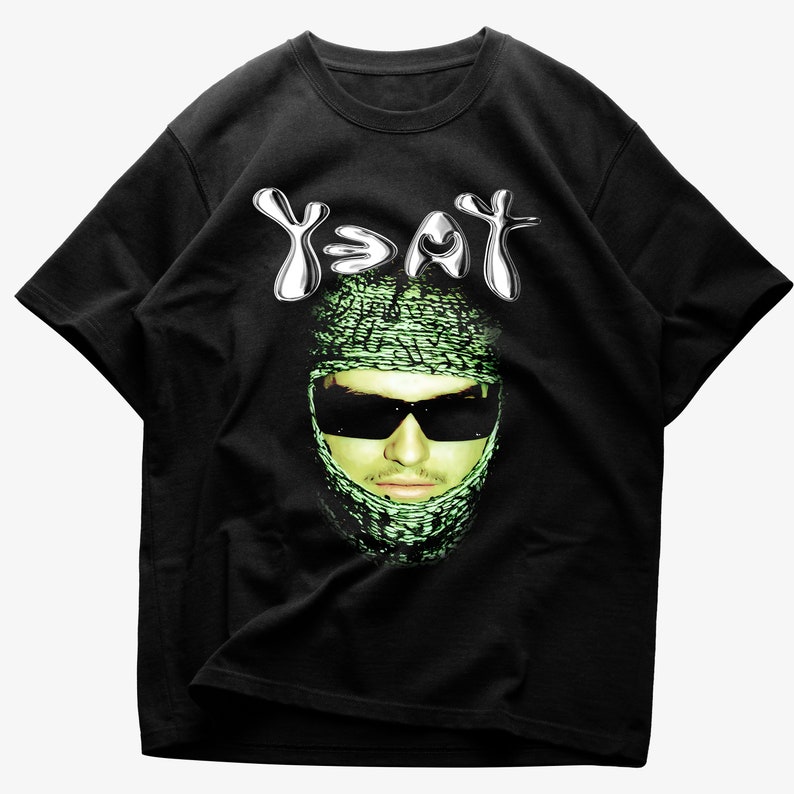 Yeat Shirt, Yeashirt, Y2K Shirt, Rapper Shirt,Shirt, Y2K Shirt, Vintage Big Head Shirt