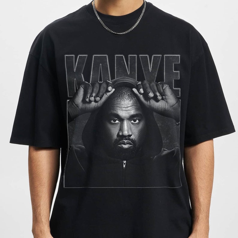 Kanye West 90'S Graphic Shirt Vintage Graphic Shirt Unique Kanye Apparel