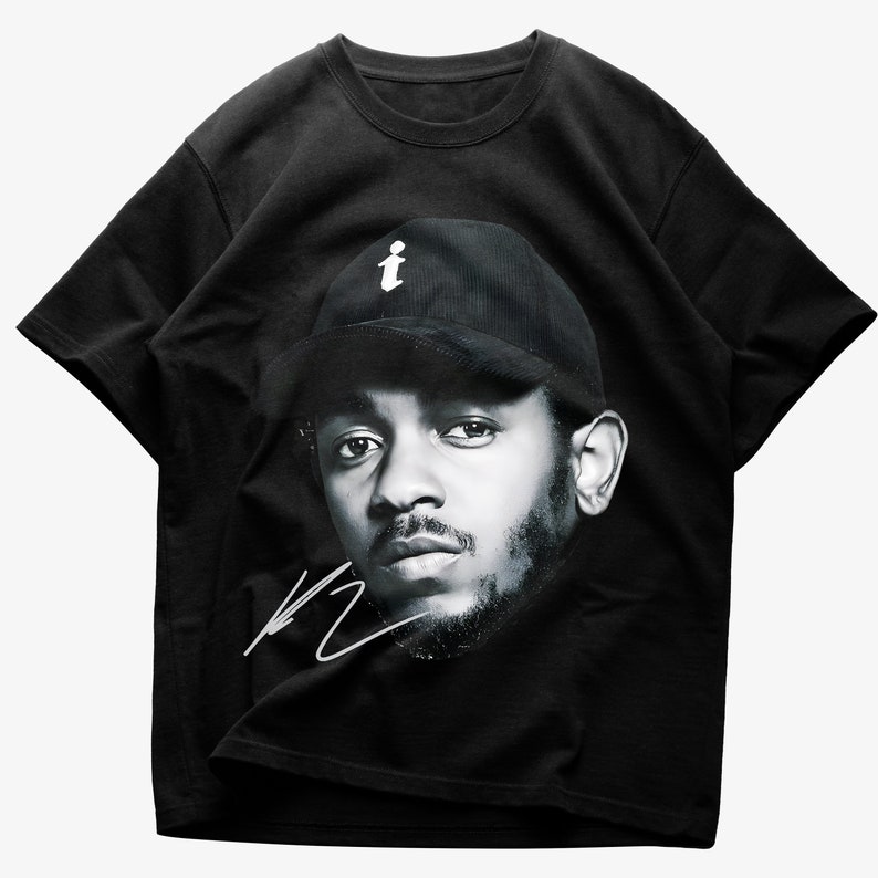 Kendrick Lamar Graphic Shirt Autograph Vintage Rap Shirt Graphic Shirt