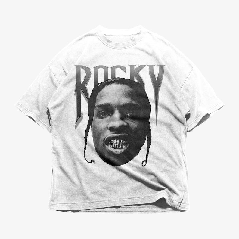 Asap Rocky Shirt Rare Concert Merch Rap Shirt