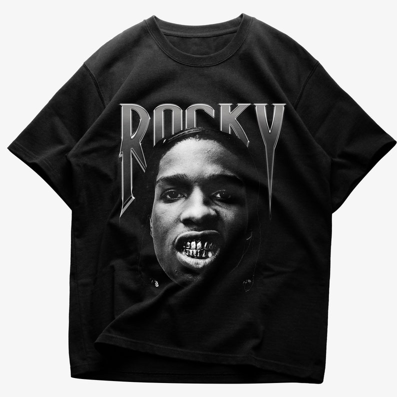 Asap Rocky Shirt Rare Concert Merch Rap Shirt