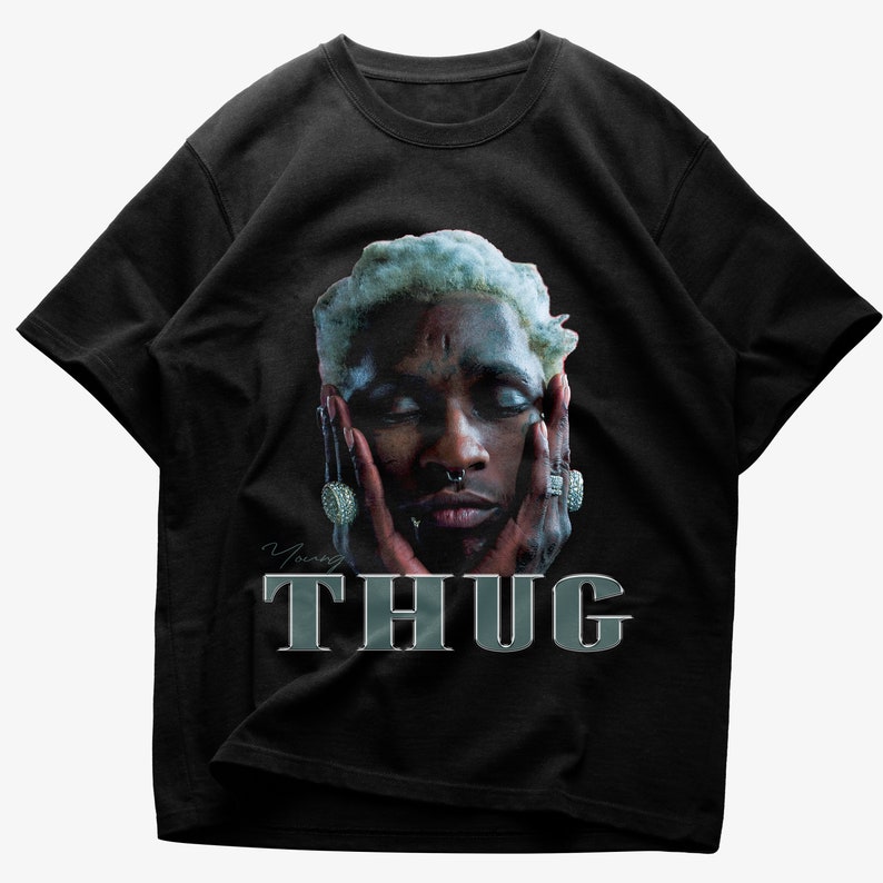 Young Thug Shirt, Rap Shirt Concert Merch, Vintage Rapper Shirt