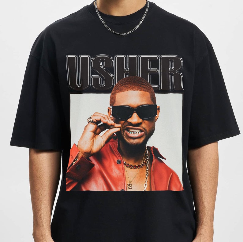 Usher Shirt Retro Usher Graphic Shirt Vintage Usher 90S Shirt