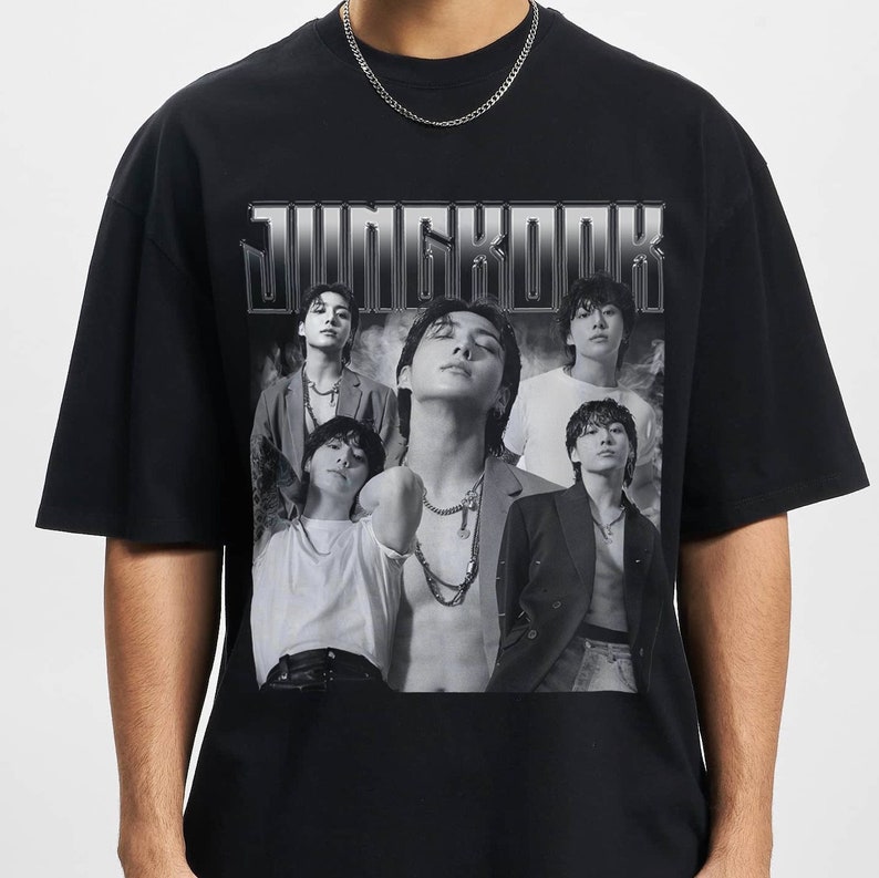 Korean Pop Shirt Jungkook Shirt Jungkook Vintage Shirt