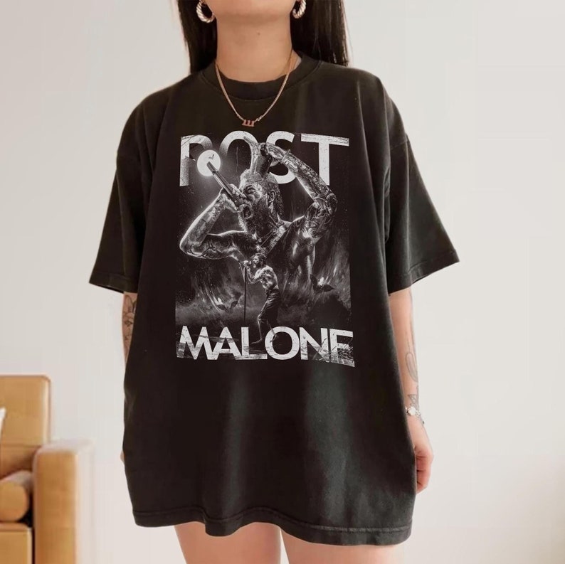 Posty Shirt Cowboy Posshirt Western Graphic Shirt