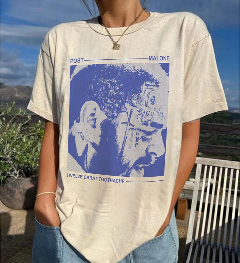 Posty Shirt, Posty Shirt, Posty 90S Rapshirt, Posty Tour Shirt, Gift For Men