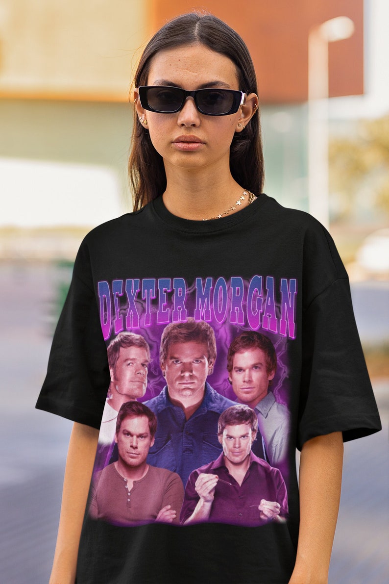 Dexter Morgan Retro Shirt Dexter Morgan Vintage Print Shirt Dexter Morgan Clothing