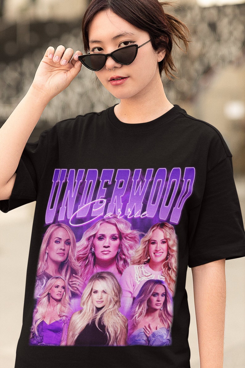 Carrie Underwood Retro Shirt Carrie Underwood Vintage Print Shirt