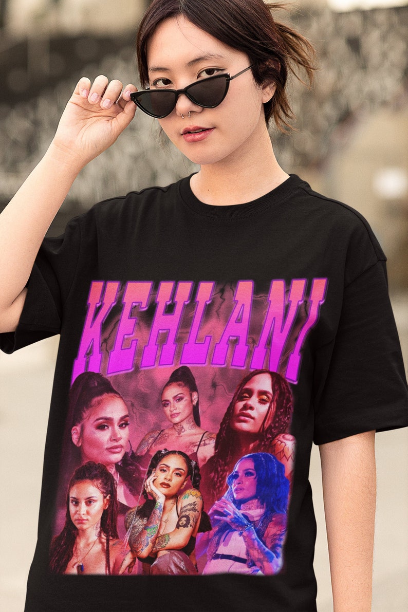 Kehlani Retro Shirt Kehlani Vintage Print Shirt Kehlani Clothing