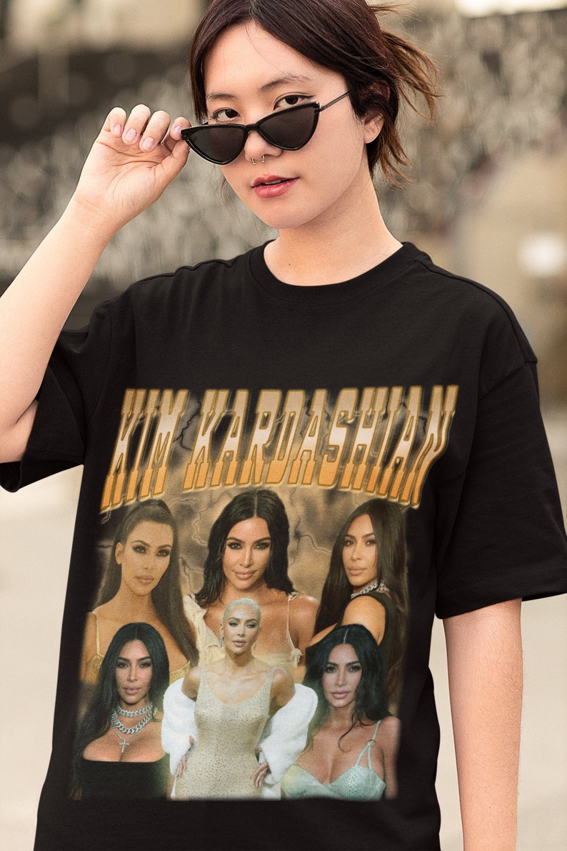 Kim Kardashianretro Shirt Kim Kardashian Vintage Print Shirt