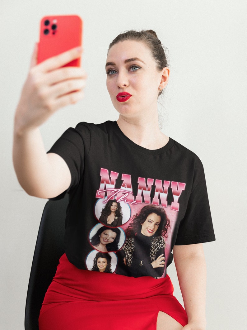 The Nanny Inspired 90' Shirt The Nanny Rnb Vintage Print Shirt The Nanny Clothing