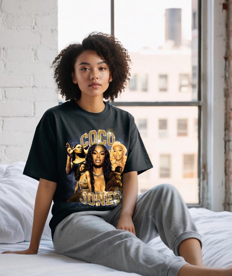 Retro Coco Jones Shirt Coco Jones Graphic Shirt Rap Shirt