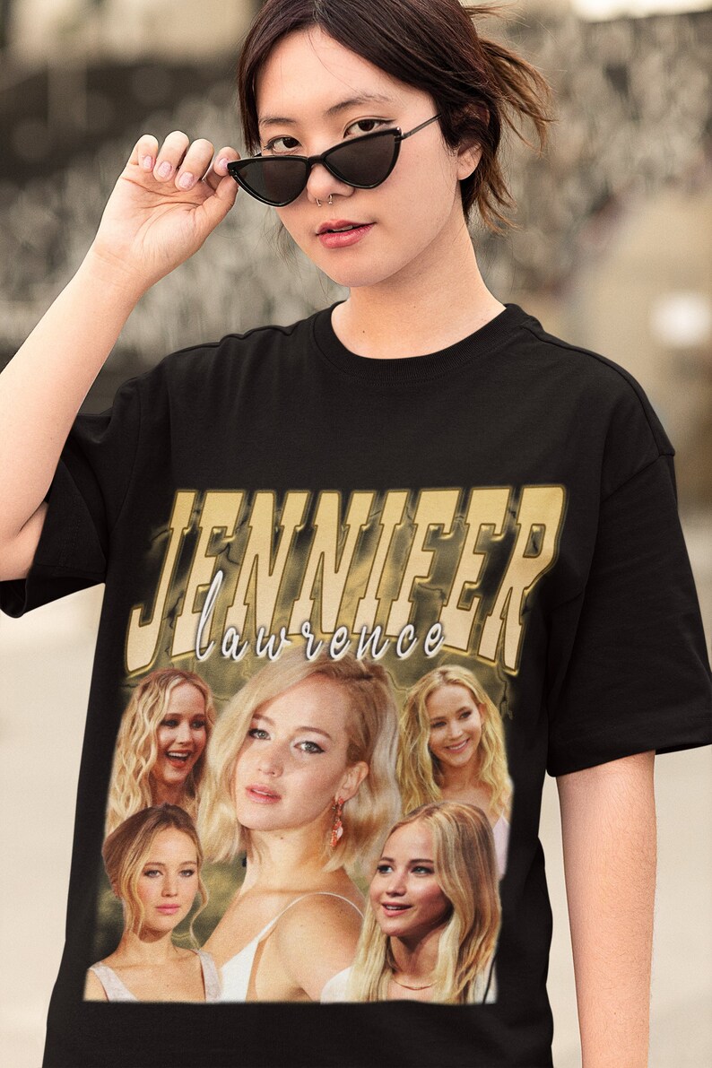 Jennifer Lawrence Retro Shirt Jennifer Lawrence Vintage 90'S Shirt