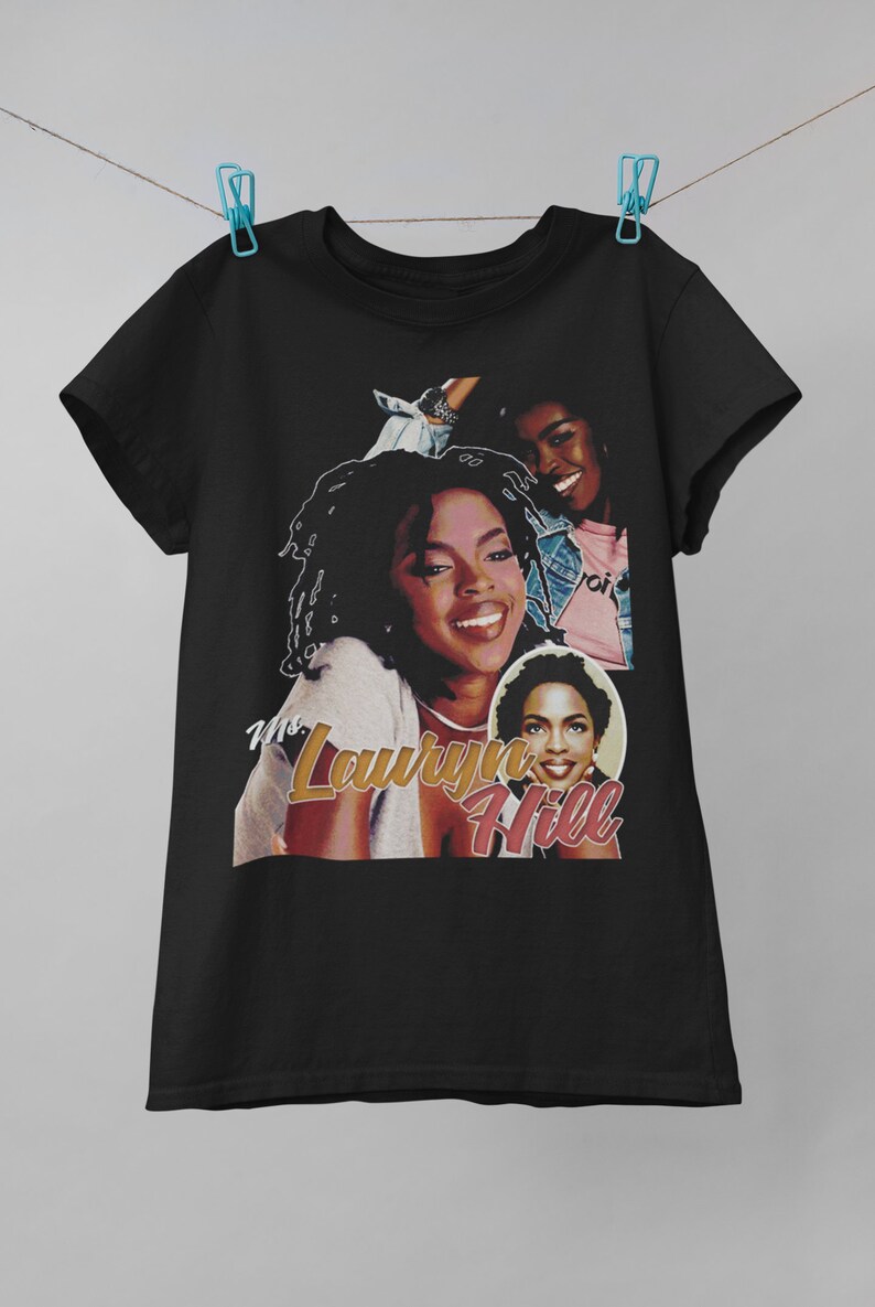 Lauryn Hill Crewneck Retro Shirt, Lauryn Hill Vintage Print Shirt